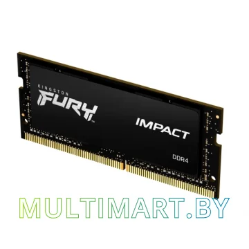 Оперативная память Kingston FURY Impact 8GB DDR4 SODIMM PC4-25600 (KF432S20IB/8) картинка 2